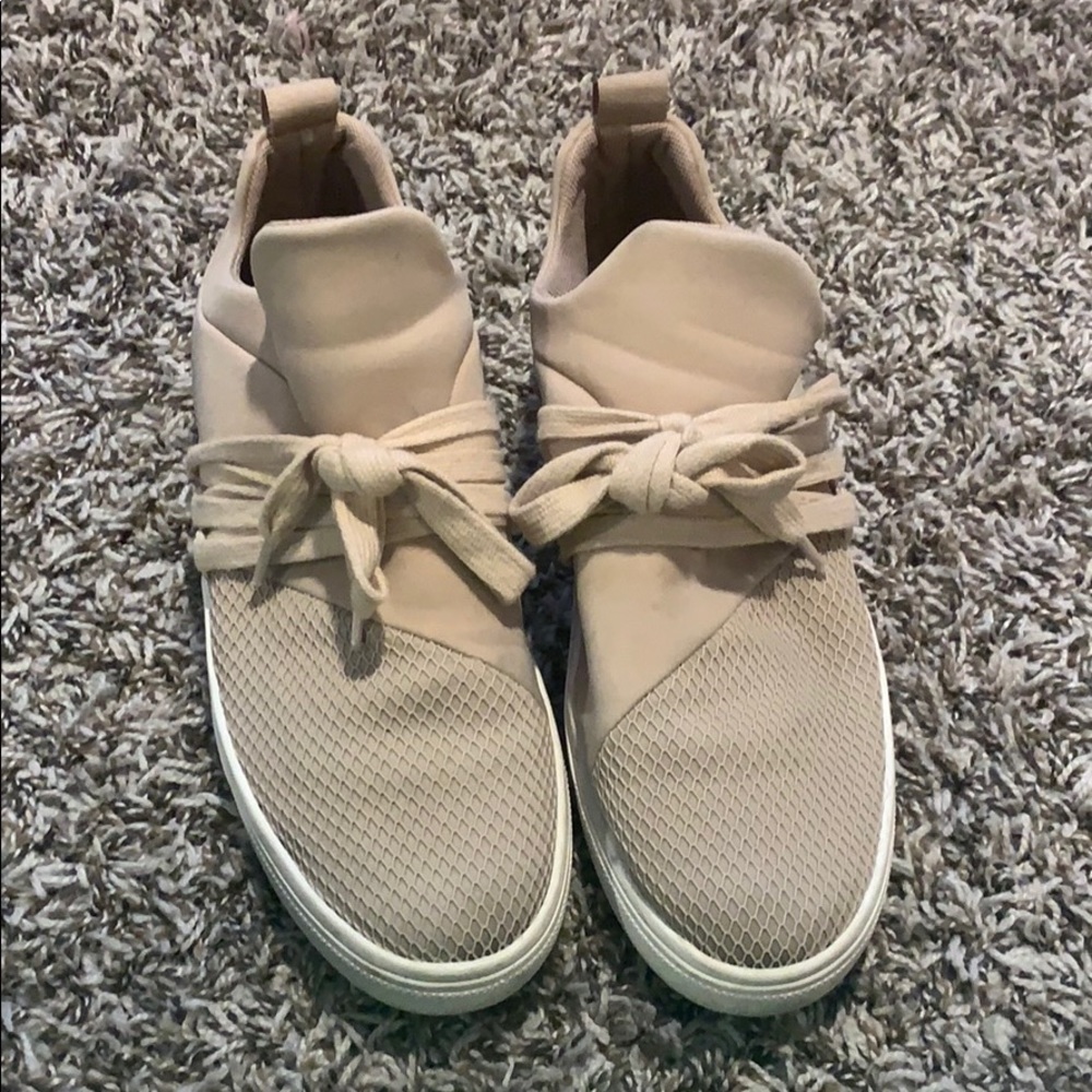 Steve Madden blush pink sneakers